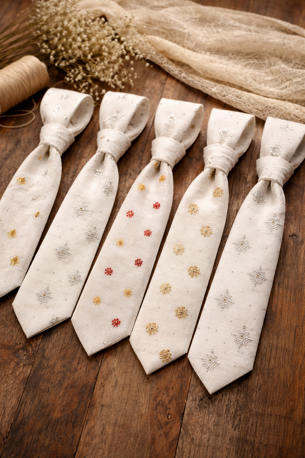 Jamdani Tie