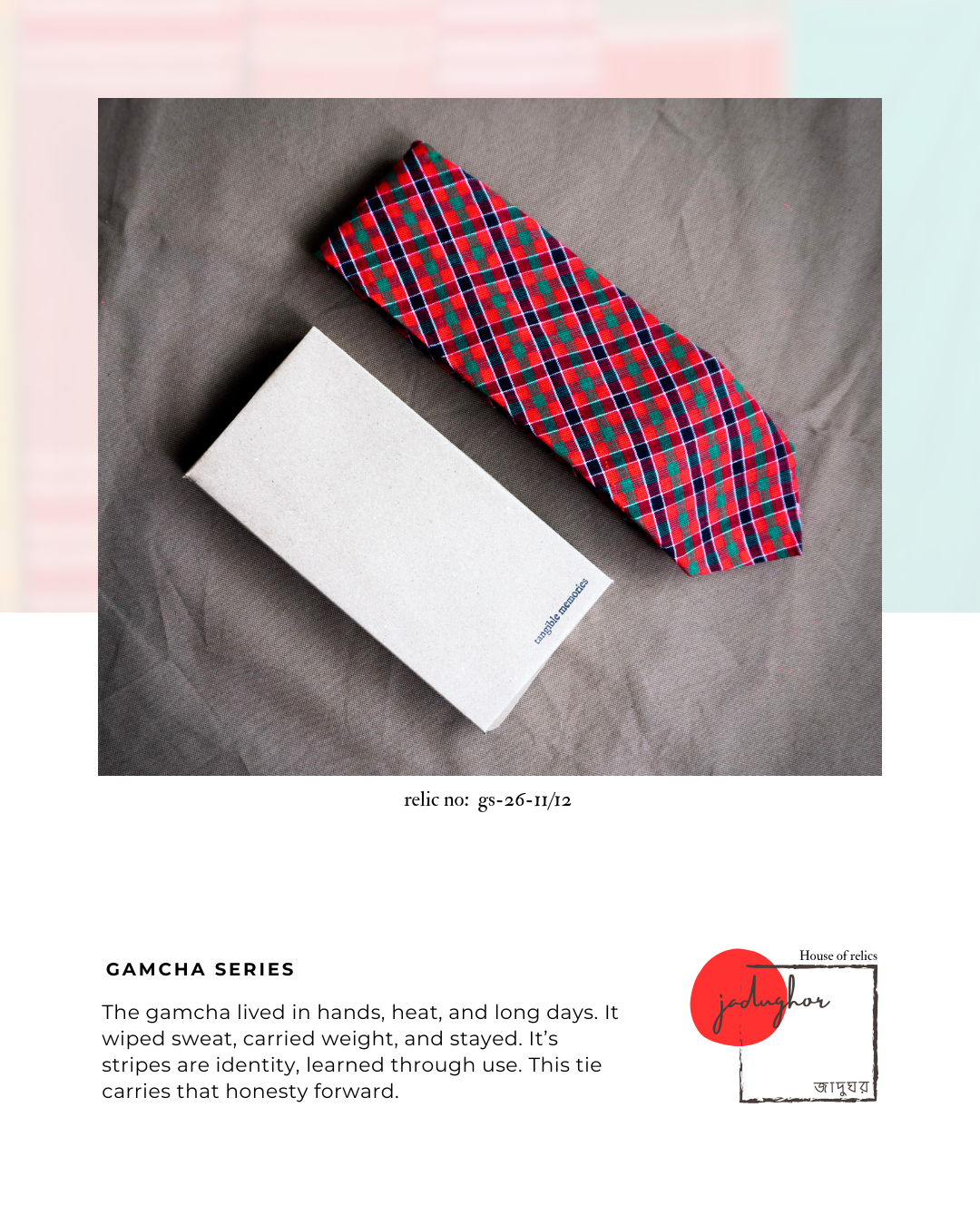 Gamcha Tie - GS-26-11/12