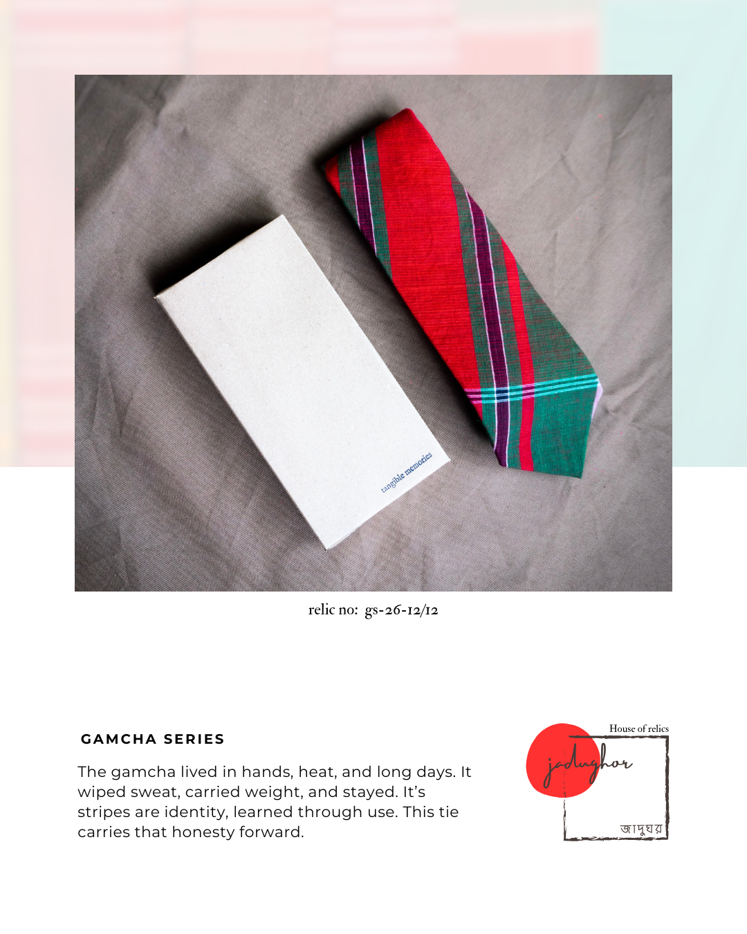 Gamcha Tie - GS-26-12/12