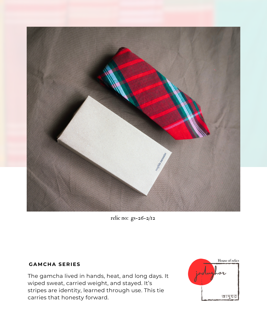Gamcha Tie - GS-26-2/12